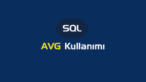 SQL Avg Kullanımı